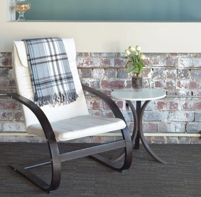 Regency Office Products Niche Mia Bentwood Reclining Chair^ Reception & Waiting Room