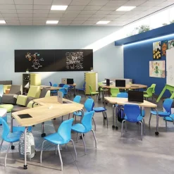 Smith System Numbers Series Stackable Student Desks^ Collaborative Desks|Open Front School Desks