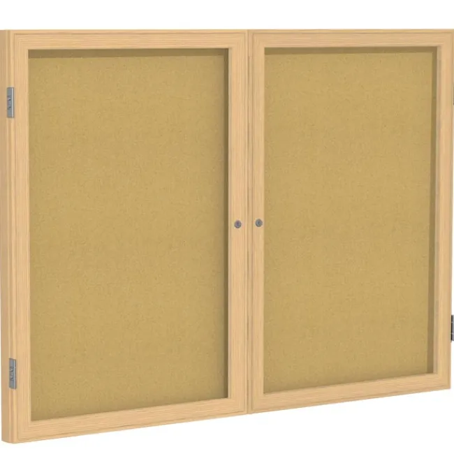 Ghent Oak Frame Bulletin Boards^ Enclosed Boards