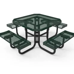 MyTCoat Octagon Rolled Edge Portable Picnic Tables^ Picnic Tables|Outdoor Picnic