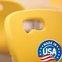 Columbia Omnia Cantilever Chair (18" H - 5th-Adult)^ Plastic Stacking Chairs