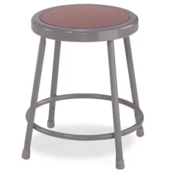 National Public Seating One Acid Resistant Science Lab Table & Two 18'' Gray Stools (60'' x 24'')^ Science Lab Packages|Science