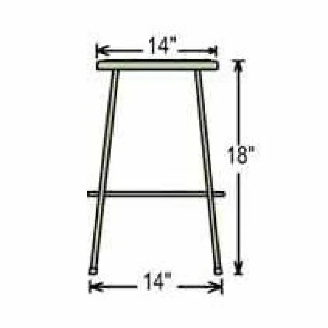 National Public Seating One Acid Resistant Science Lab Table & Two 18'' Black Stools (48'' x 24'')^ Science Lab Packages|Science
