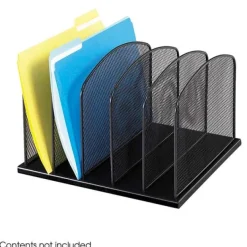 Safco Products Onyx 5 File Desk Organizer^ Office Desks|Mailroom & Sorters