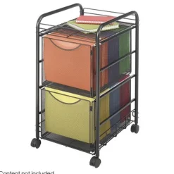 Safco Products Onyx Mesh Tub Files^ Mobile Cabinets|File Cabinets