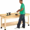 Diversified Spaces Open Style Auxiliary Workbenches^ Makerspace & Shop