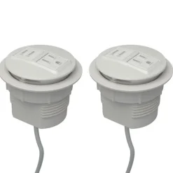 KFI Seating Optional Node Power Modules- Set of 2^ Office Desks|Desk Accessories