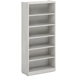 OfficeSource OS Laminate Bookcase w/ 6 Shelves (71" H)^ Bookcases