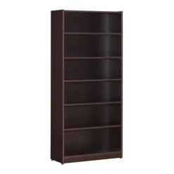 OfficeSource OS Laminate Bookcase w/ 6 Shelves (71