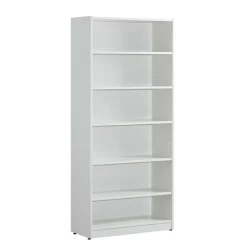 OfficeSource OS Laminate Bookcase w/ 6 Shelves (71