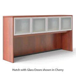OfficeSource OS Laminate Bow Front U-Shape Desk Suite w/ 2 Drawer Lateral File^ Office Suites
