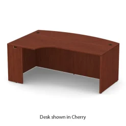 OfficeSource OS Laminate Bow Front U-Shape Desk Suite w/ 2 Drawer Lateral File^ Office Suites