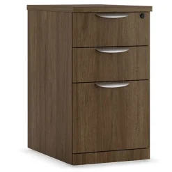 OfficeSource OS Laminate 3 Drawer Mobile File Pedestal, Box/Box/File^ File Cabinets