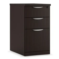 OfficeSource OS Laminate 3 Drawer Mobile File Pedestal, Box/Box/File^ File Cabinets