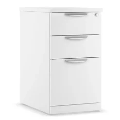 OfficeSource OS Laminate 3 Drawer Mobile File Pedestal, Box/Box/File^ File Cabinets