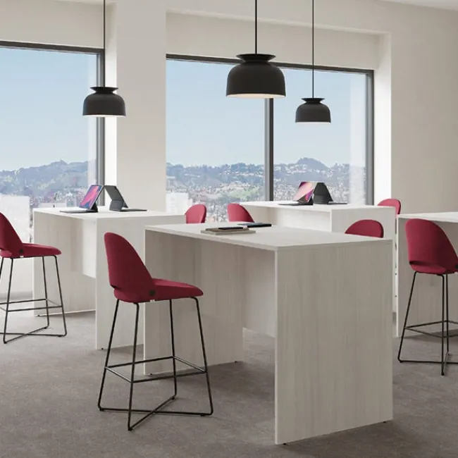 OfficeSource OS Laminate Standing Height Conference Desk^ Conference|Training Tables & Chairs