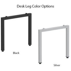OfficeSource OS Laminate U-Shape Desk Suite w/ Hutch & Deluxe Full Pedestal^ Office Suites