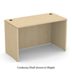OfficeSource OS Laminate Wall Desk Unit w/ Storage & Combo Files^ Office Suites