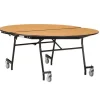 National Public Seating Oval Mobile Tables^ Cafeteria|Cafeteria Tables