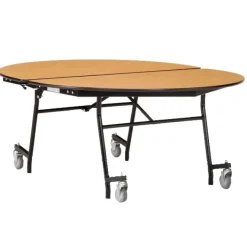 National Public Seating Oval Mobile Tables^ Cafeteria|Cafeteria Tables