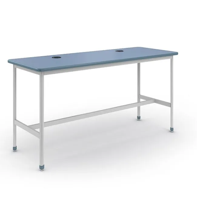 Paragon Package Set - Chargebar Table (96" x 24" x 42") w/ 3 Emoji Stools (30" H)^ Dry Erase