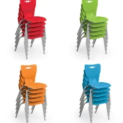 Mooreco 6-Pack Cheshire Collaborative Desk & Hierarchy Chair Package^ Collaborative Desks|Desk & Chair Packages