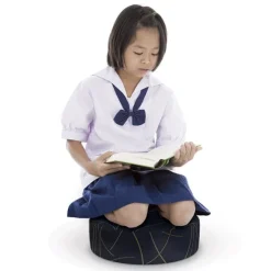 Mooreco 5 Pack Dot Soft Seating Wobble Floor Stools^ Floor Seating|Active Seating
