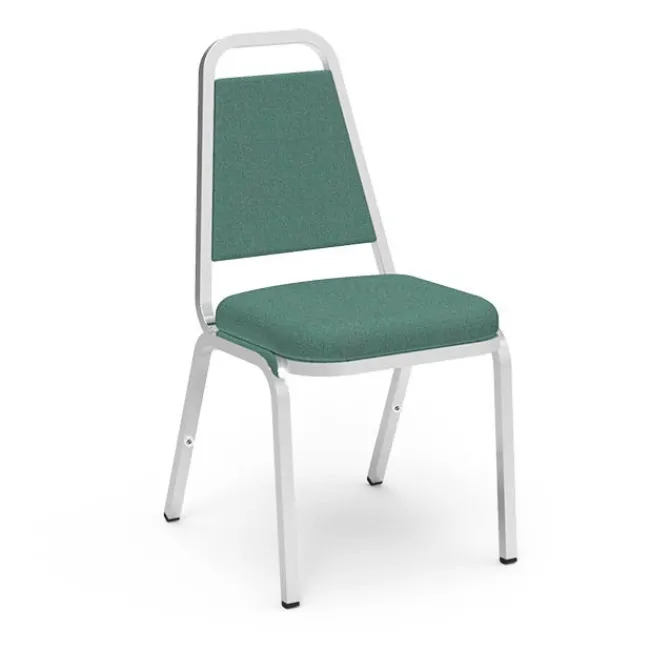 Virco Padded Stack Chair with Square Back and Crown Seat^ Restaurant & Cafe|Cafe Chairs