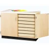 Diversified Spaces Paper Storage Cabinet^ Art Supply Cabinets|Flat File & Paper Racks
