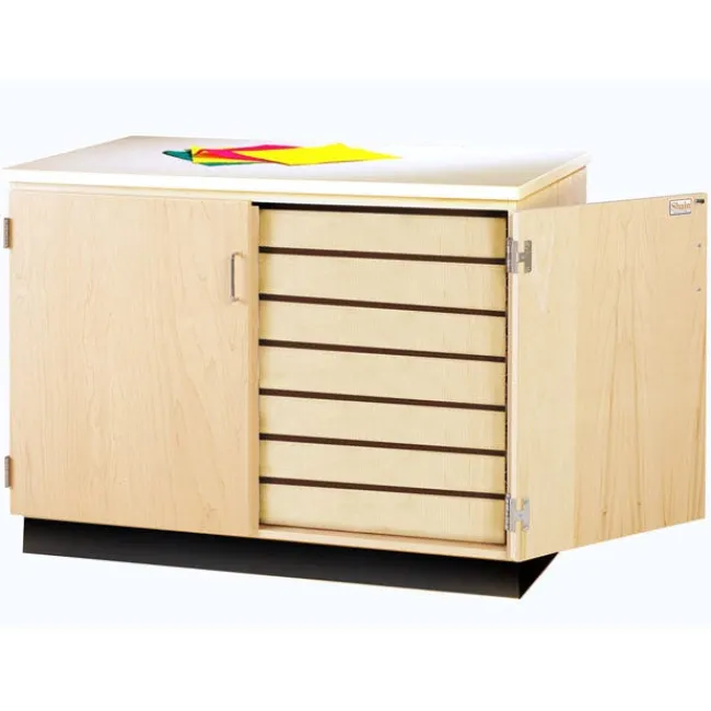 Diversified Spaces Paper Storage Cabinet^ Art Supply Cabinets|Flat File & Paper Racks