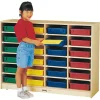 Jonti-Craft 24 Paper-Tray Cubbie^ Tote & Bin Storage|Cubbies