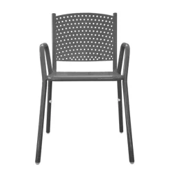 Leisure Craft Perforated Outdoor Cafe Chair^ Restaurant & Cafe|Cafe Chairs