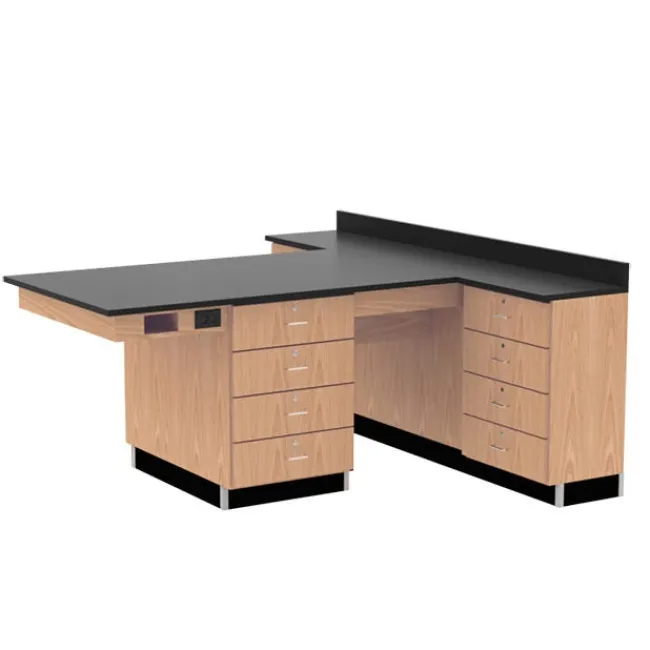 Diversified Spaces Perimeter Lab Workstations^ Science Workstations|Clean-Up & Portable Sink Units