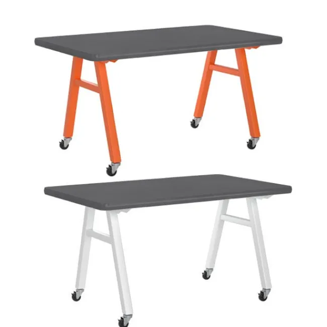 Diversified Spaces Phenolic Resin Top A-Frame Table (48'' W x 42'' D x 30'' H)^ Science|Science Tables