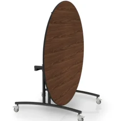 Palmer Hamilton Phlip Mobile Folding Table (60" Round)^ Cafeteria|Cafeteria Tables