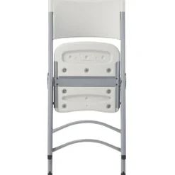 National Public Seating Plastic Resin Folding Chairs 600 Series (4 Pack)^ Folding Chairs