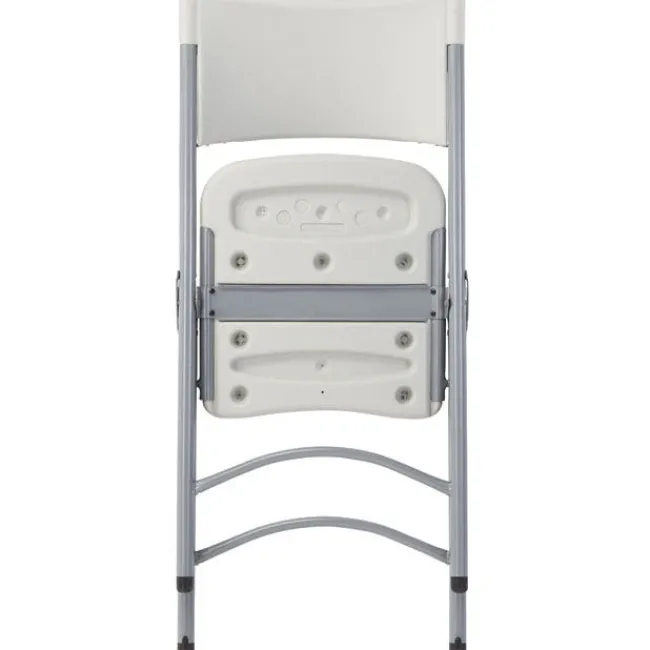National Public Seating Plastic Resin Folding Chairs 600 Series (4 Pack)^ Folding Chairs