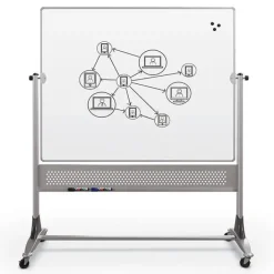 Best-Rite Platinum Reversible Boards (4' x 6')^ Mobile Reversible Boards