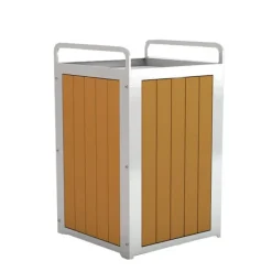 Frog Furnishings Plaza Receptacle (32 Gal)^ Trash & Recycling Bins