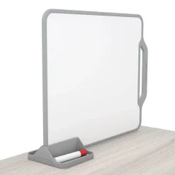 Mooreco Porcelain Lapboard Single Docking Channel w/ Marker Tray^ Board Accessories