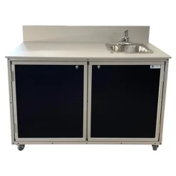 Monsam Portable Science Lab Demonstration Workstation with Single Basin Sink^ Science Workstations