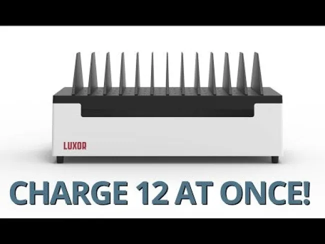 Luxor 12-Port Charging Station^ Charging Stations