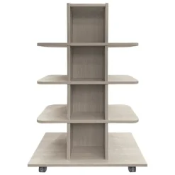 Mooreco Porto Mobile Book Tower^ Bookcases