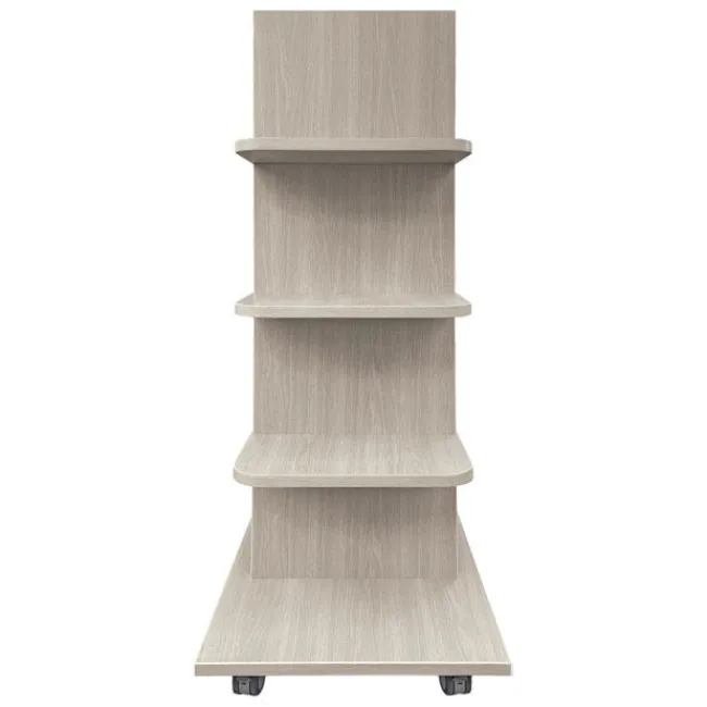 Mooreco Porto Mobile Book Tower^ Bookcases