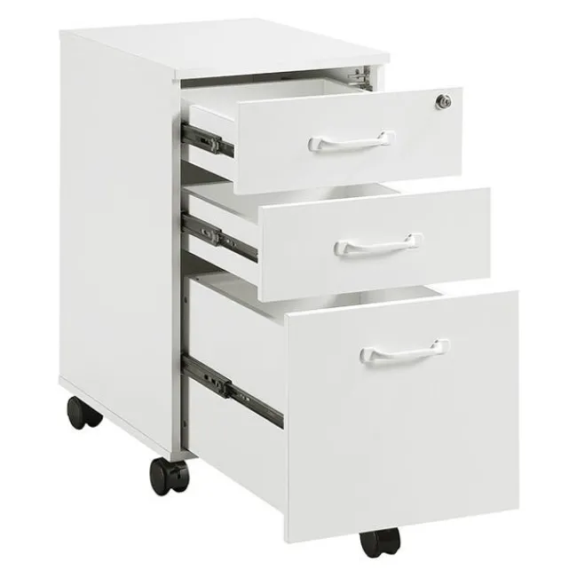 Office Star Prado 3-Drawer Mobile File Cabinet^ File Cabinets