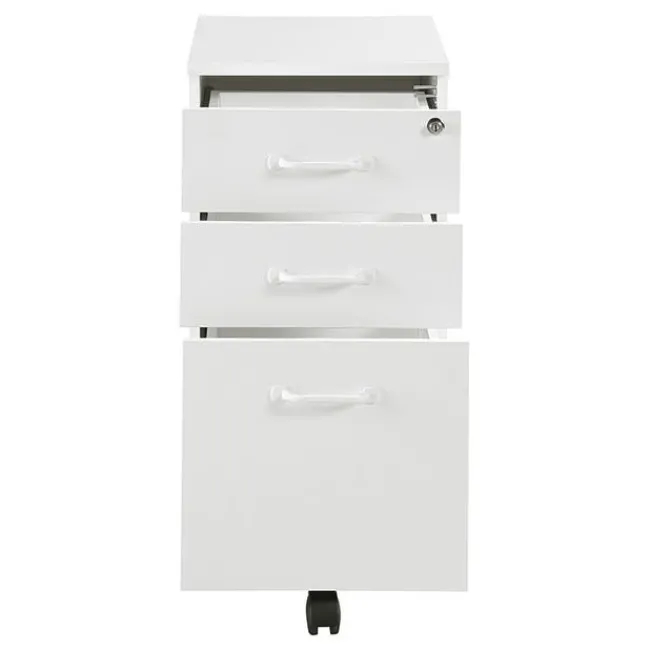 Office Star Prado 3-Drawer Mobile File Cabinet^ File Cabinets