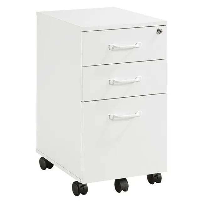 Office Star Prado 3-Drawer Mobile File Cabinet^ File Cabinets