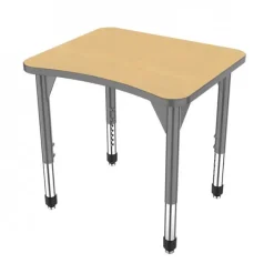 Marco Group Premier Series Curve Desks^ Collaborative Desks|Open Front School Desks