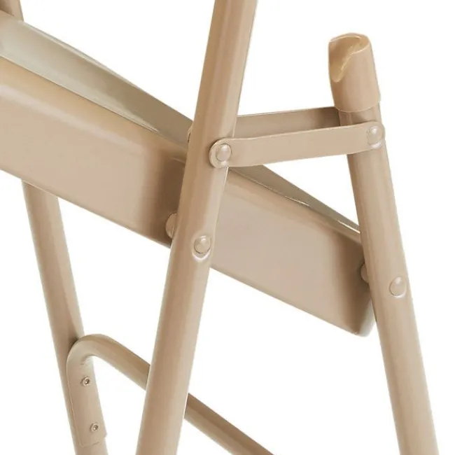 National Public Seating Premium Metal Folding Chairs Model 200 (4 Pack)^ Folding Chairs