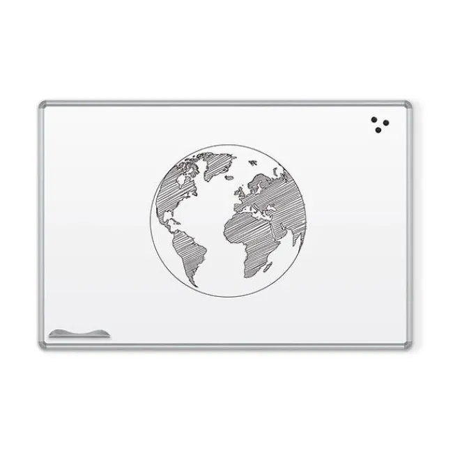 Best-Rite Presidential Trim Porcelain Steel Dry Erase Boards^ Dry Erase Whiteboards